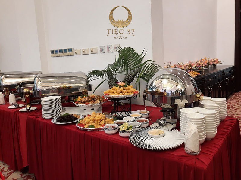 Thực đơn cho buổi tiệc buffet cuối năm